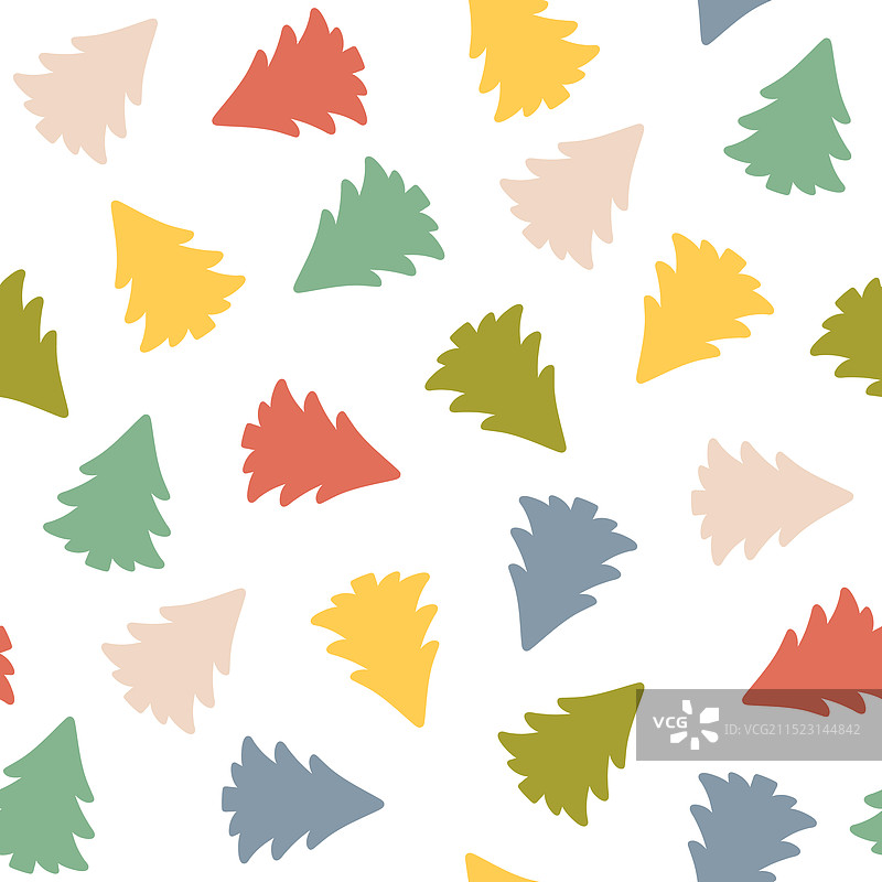 简约彩色无缝图案图片素材