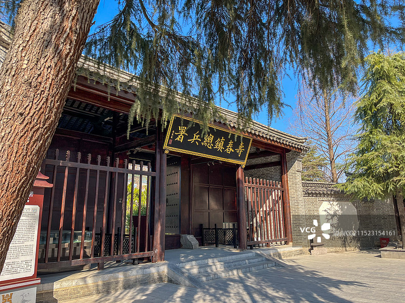 淮南寿县古城图片素材