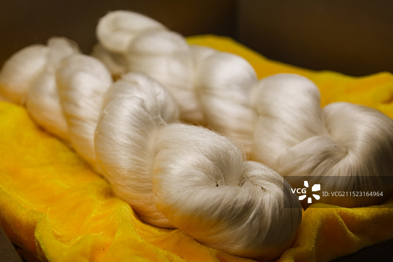 镇馆之宝辑里湖丝产品组图图片素材