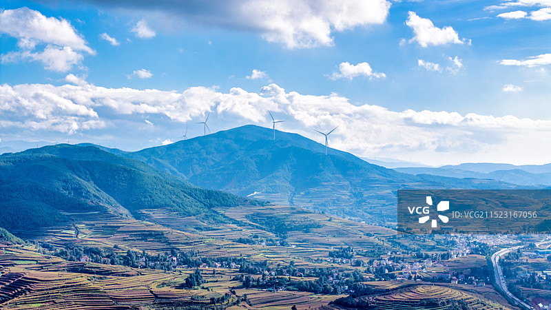 云南省昭通市大关县山区风光图片素材