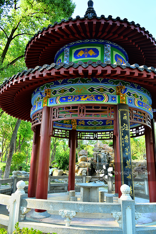 孝感市董永公园图片素材