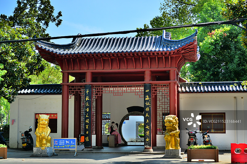 孝感市董永公园图片素材