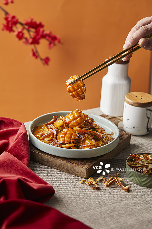 中餐滋补美食年夜饭 锦上添花图片素材