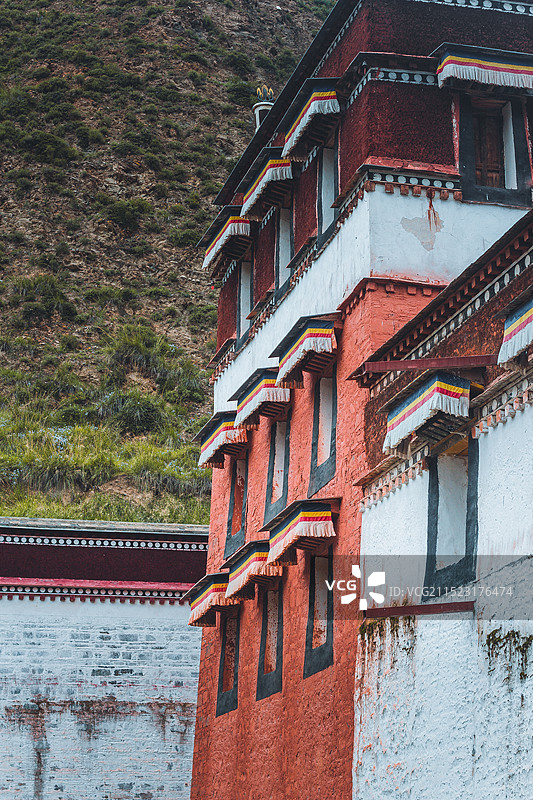 甘肃省甘南藏族自治州夏河县——拉卜楞寺图片素材