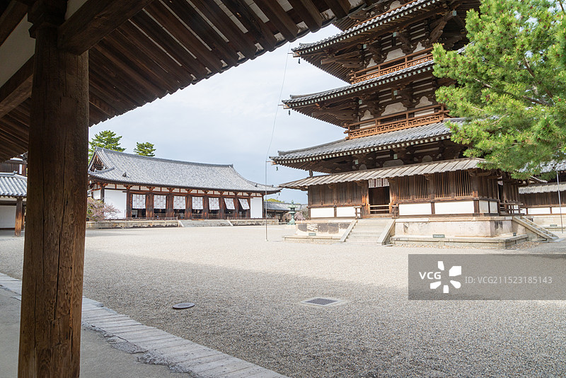日本京都奈良古典春天自然风光图片素材