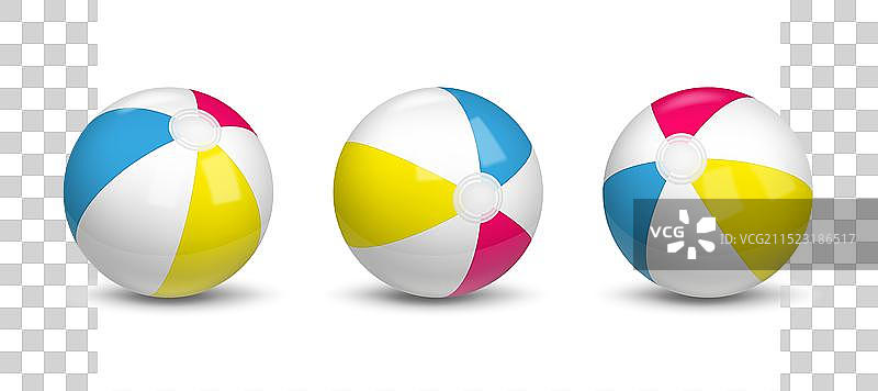沙滩球，游泳池，夏季派对，排球图片素材
