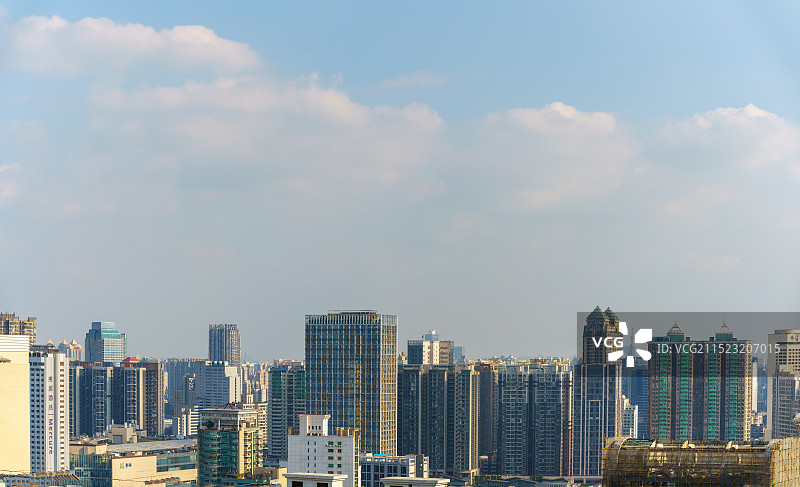 广州城市景观 日落景观图片素材