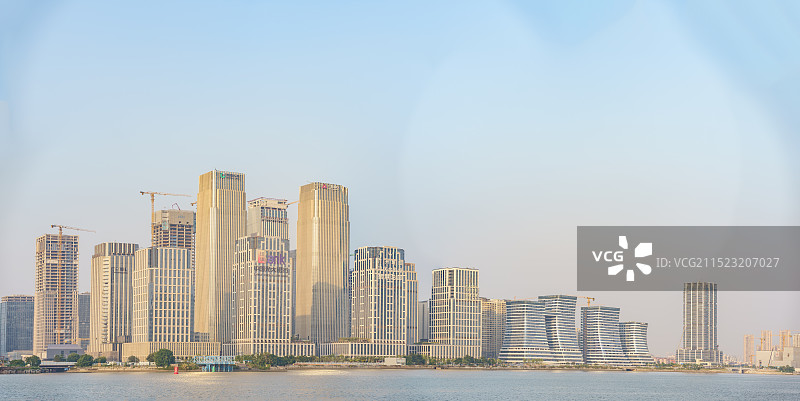 广州城市景观 日落景观图片素材