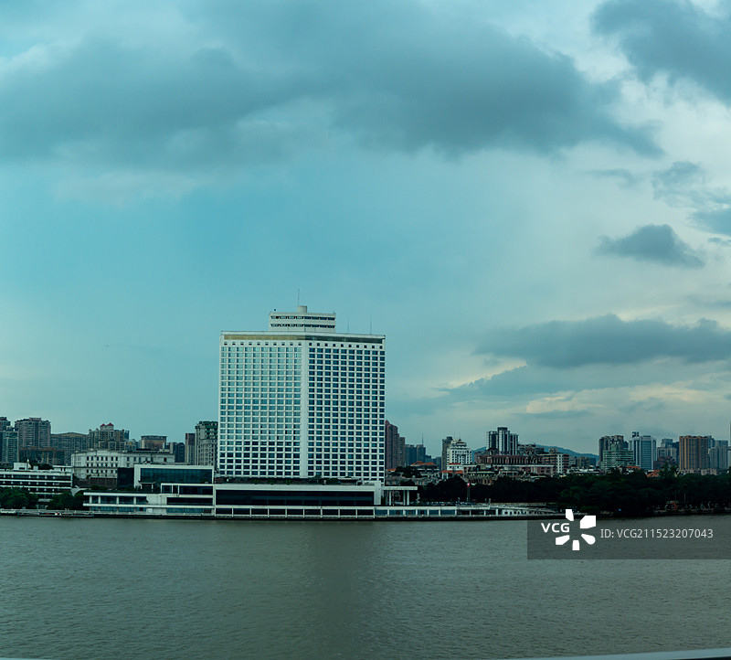 广州城市景观 日落景观图片素材