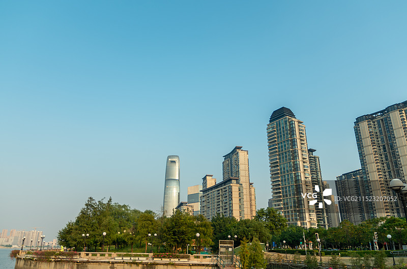 广州城市景观 日落景观图片素材