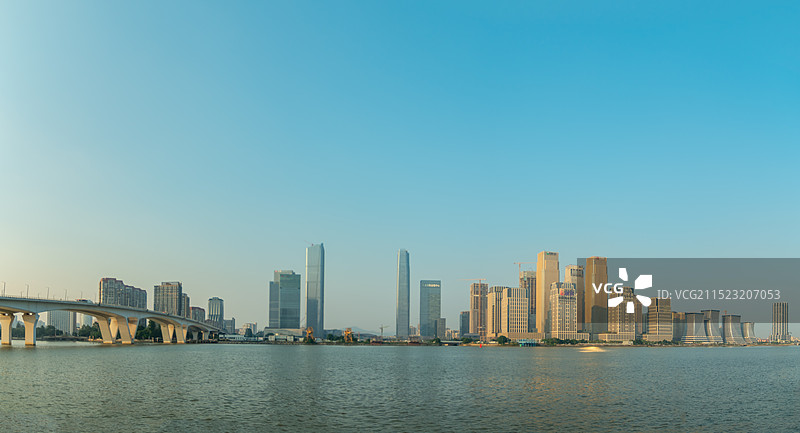 广州城市景观 日落景观图片素材