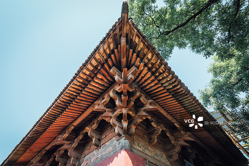 山西平遥双林寺图片素材