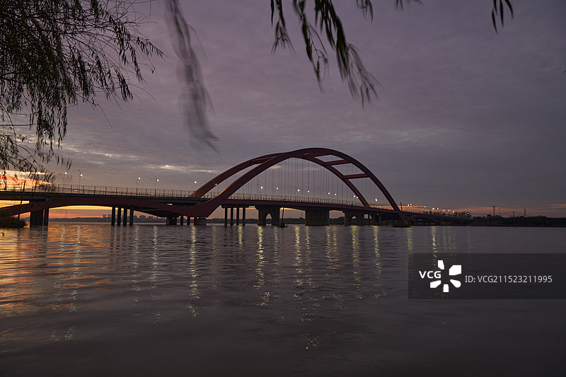 安徽省宿州市灵璧县新汴河风光图片素材