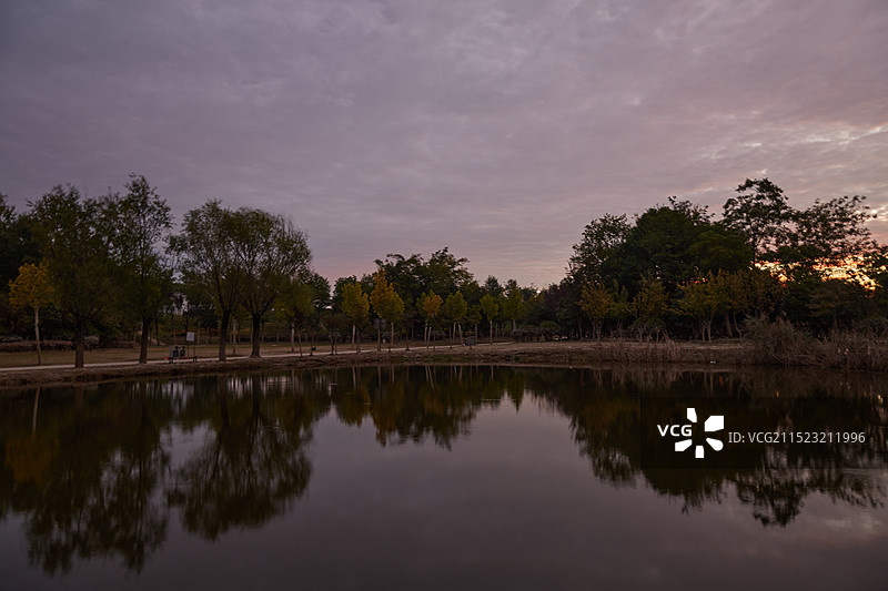 安徽省宿州市灵璧县新汴河风光图片素材