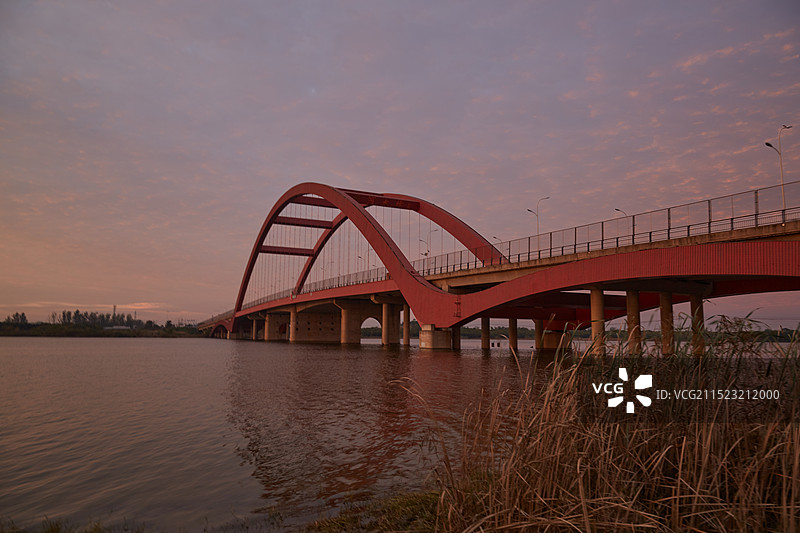 安徽省宿州市灵璧县新汴河风光图片素材