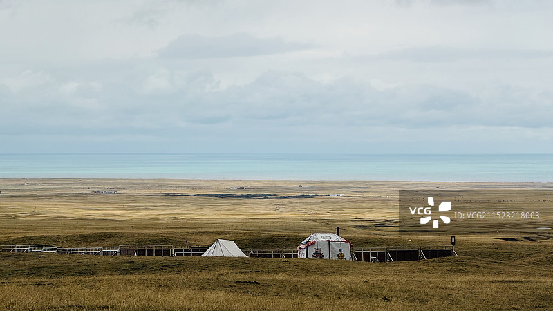 青海湖风光图片素材