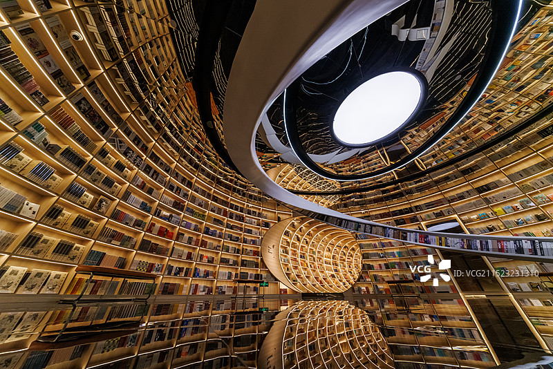 深圳龙华愈欣书店现代设计空间图片素材