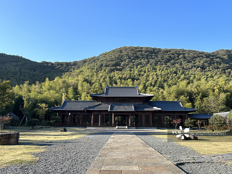 绍兴兰亭景区图片素材