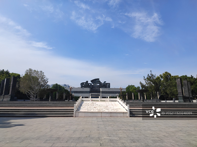 石家庄华北军区烈士陵园图片素材