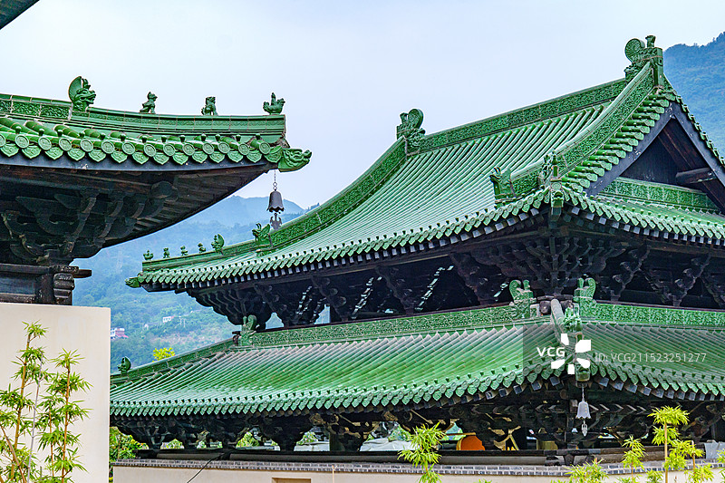 四川宜宾屏山马湖府古城图片素材