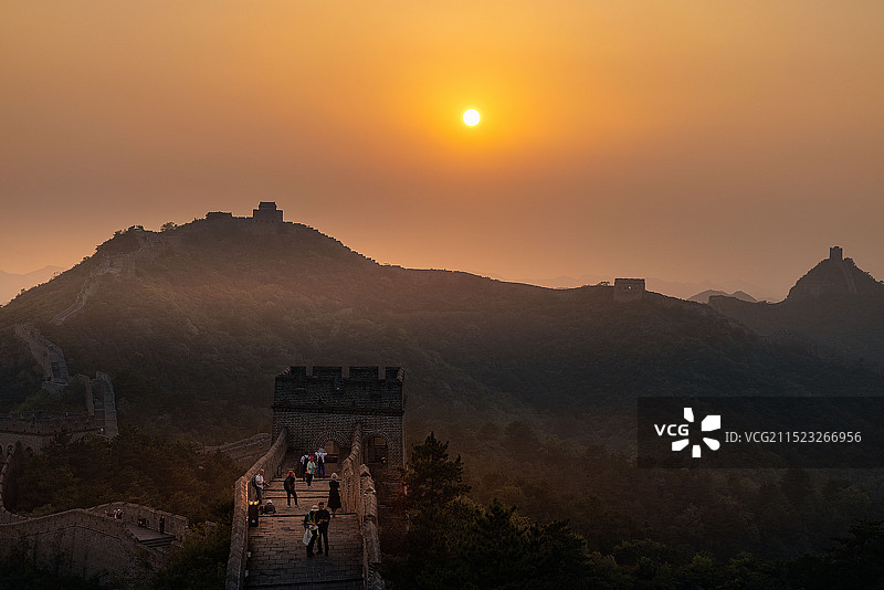 金山岭长城图片素材