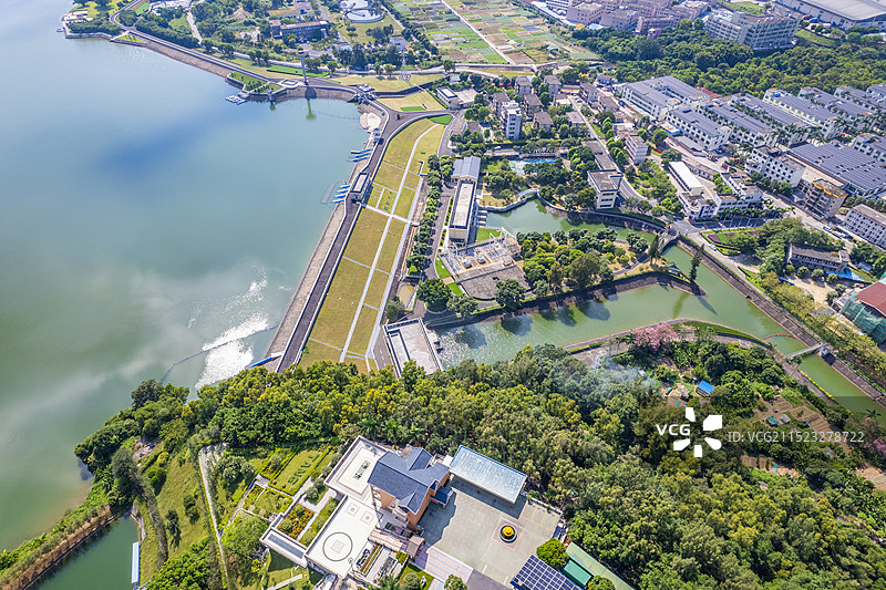 东莞雁田水库 东莞凤岗雁田水库图片素材