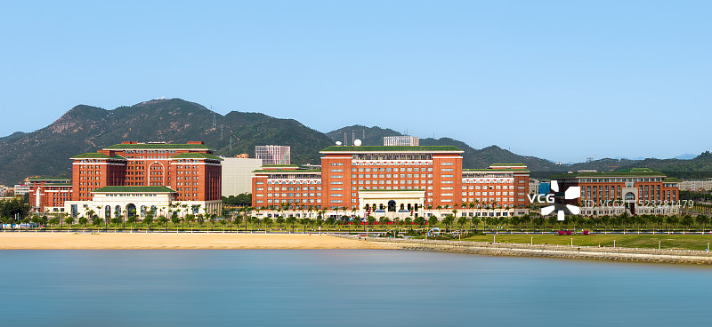 中山大学珠海校区校园风光图片素材