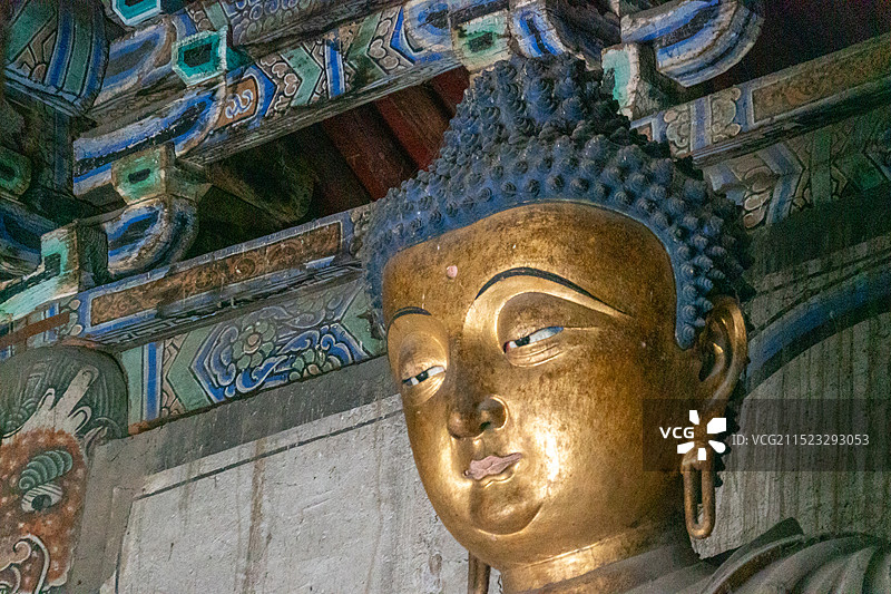 山西大同善化寺图片素材