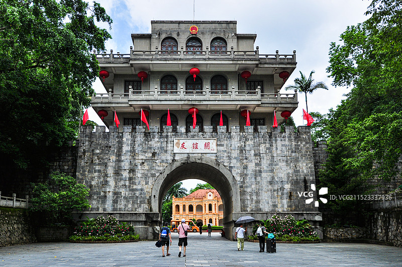 崇左市凭祥市友谊关景区图片素材