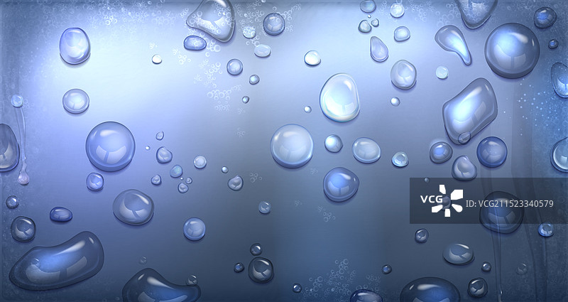 玻璃上的雨水图片素材