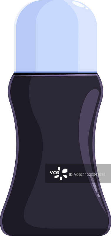 长效黑色滚动除臭剂图片素材