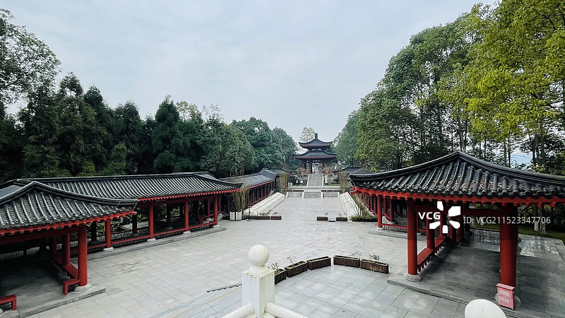 绵阳市江油李白故居旅游景区图片素材