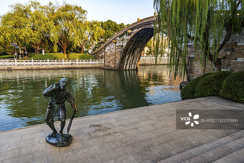 苏州灭渡桥（觅渡桥）图片素材