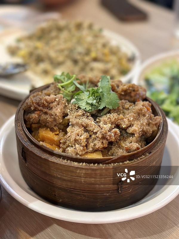 川式粉蒸牛肉图片素材