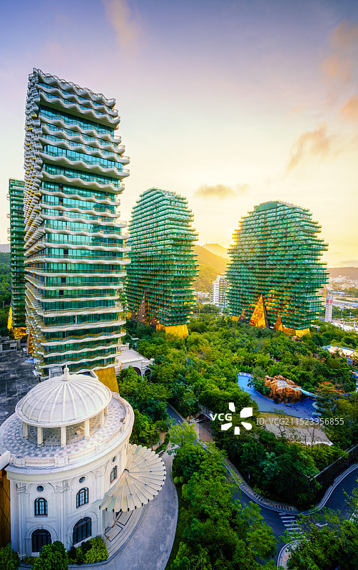 海南三亚大树酒店（美丽之冠）图片素材