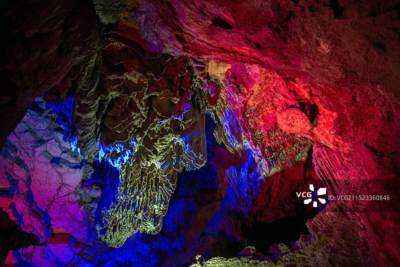 张家界黄龙洞一景图片素材