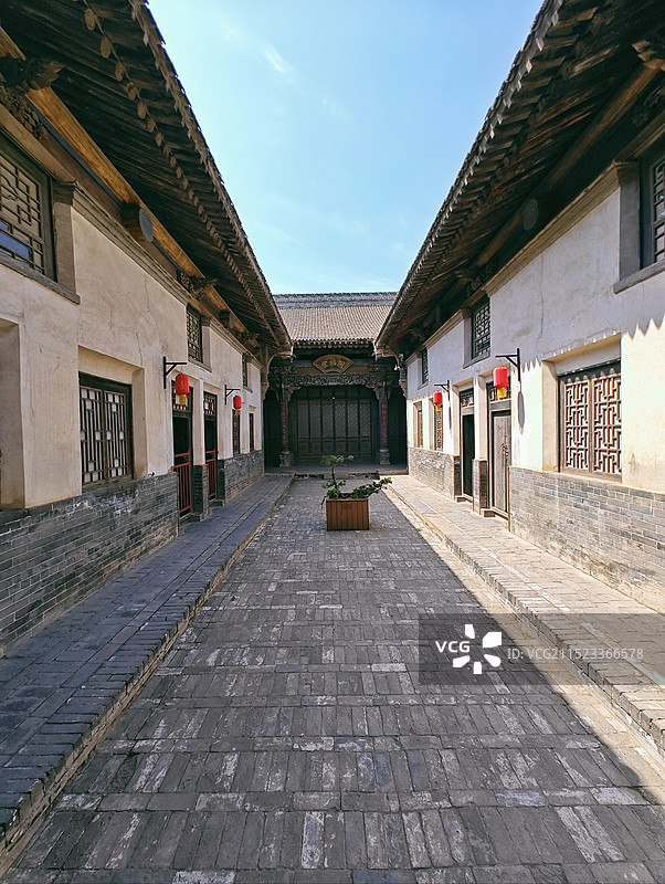 带着手机去旅拍：走进山西大院/运城万荣县【李家大院】图片素材