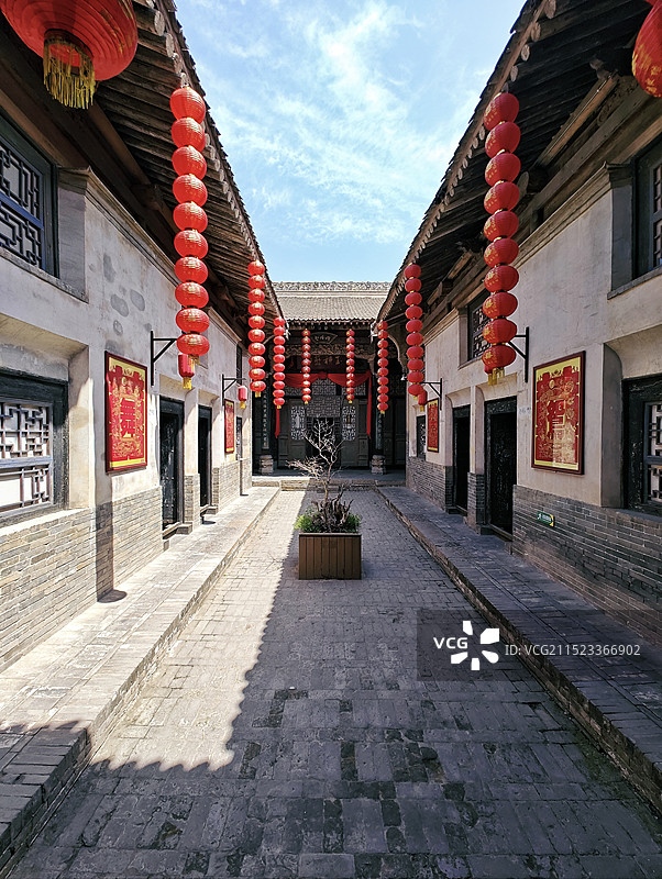 带着手机去旅拍：走进山西大院/运城万荣县【李家大院】图片素材