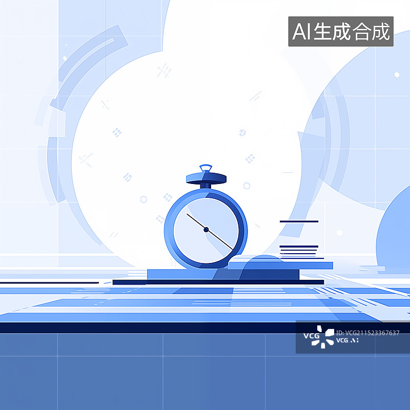 【AI数字艺术】金融商务   储蓄理财概念 人工智能主题海报，摆放的时钟 ，时间就是金钱计时器，时间管理和业务插画图片素材
