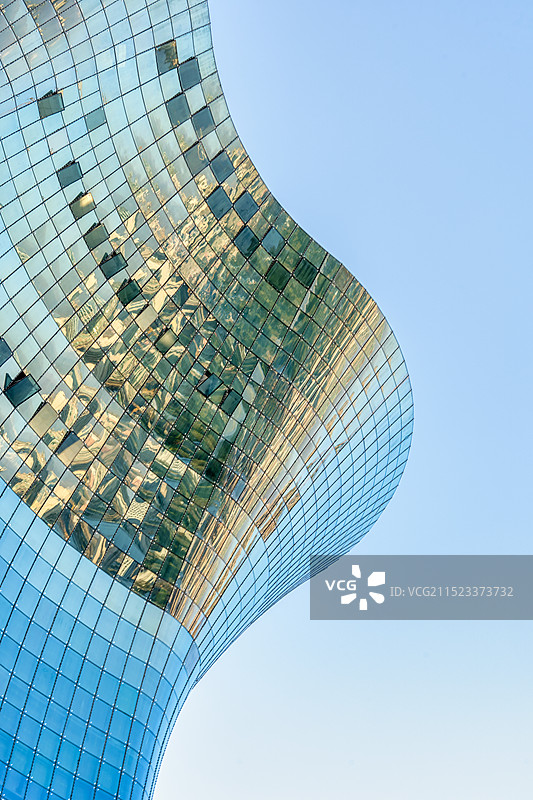 中国新疆乌鲁木齐文化中心建筑图片素材