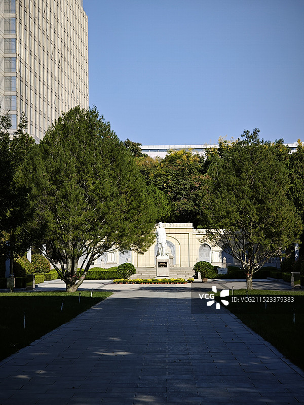 石家庄华北军区烈士陵园图片素材