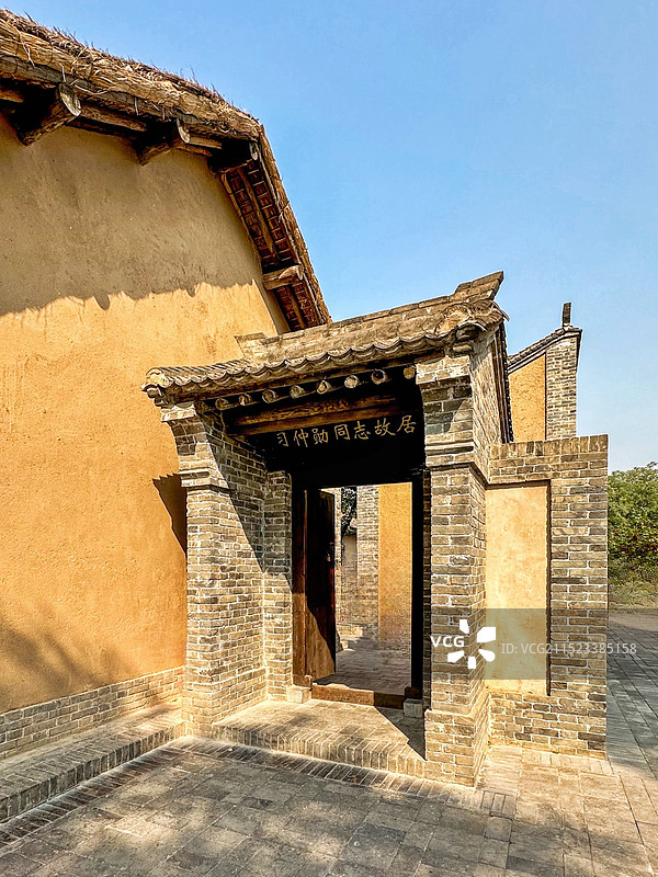 富平习仲勋同志故居陕西省渭南市富平县淡村镇图片素材