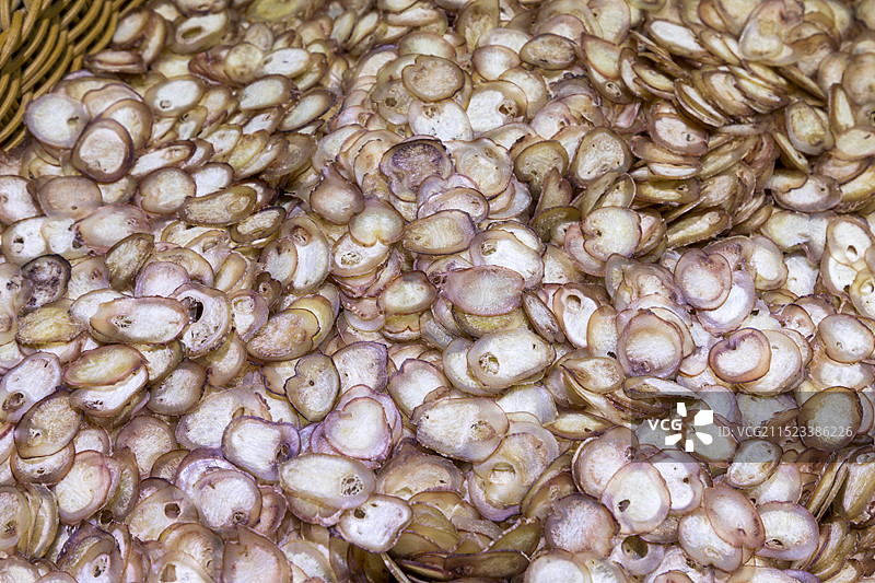 补肾壮阳中药材梅花鹿鞭片图片素材