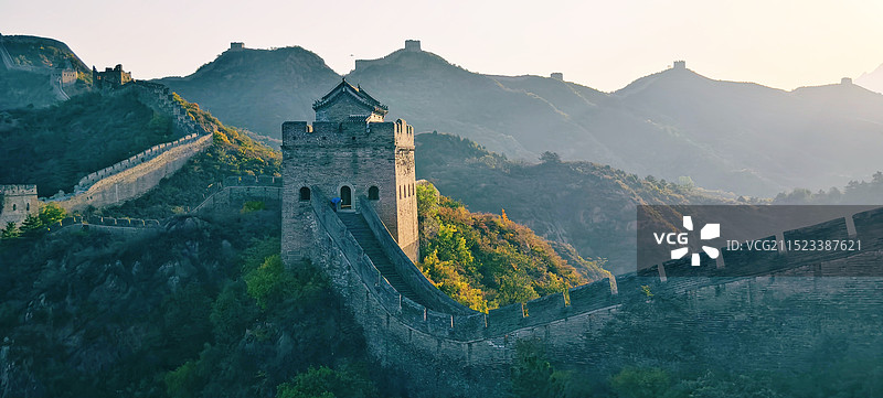 金山岭长城图片素材