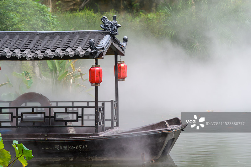 葛仙村众妙阁白天景色图片素材