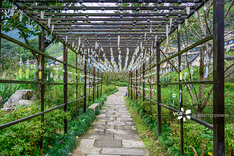 葛仙村风铃图片素材