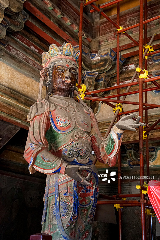 蓟县独乐寺山门和观音阁图片素材