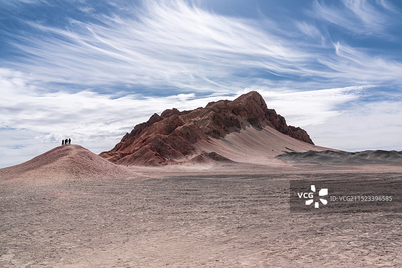 西北印象，胭脂山图片素材