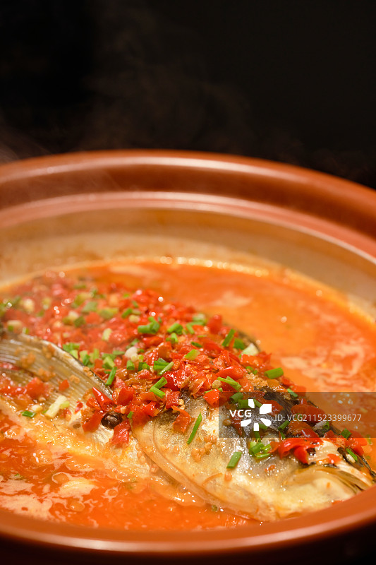 湘菜剁椒鱼头图片素材
