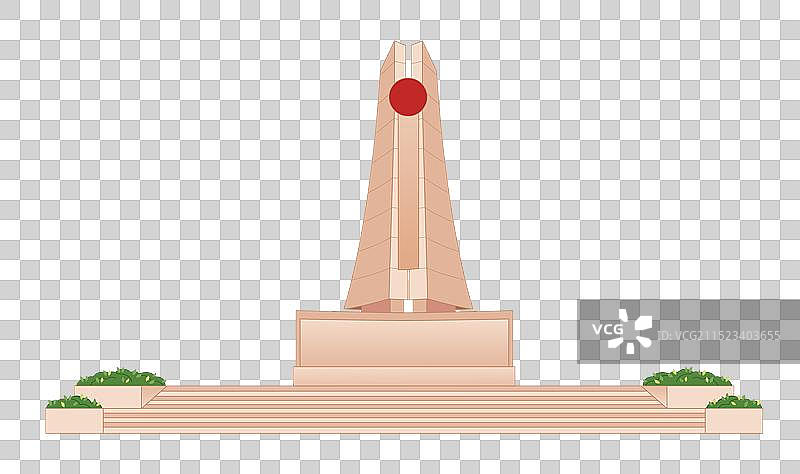 红色旅游景点旅游目的地中共红军长征出发纪念碑图片素材